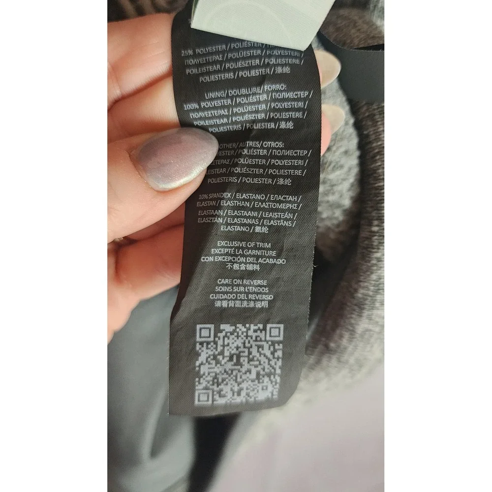 Heineken Silver Men L Gray Marl Fleece Vest Pure Earth Sustainable Gorp